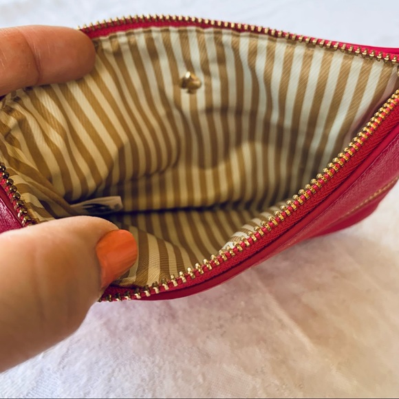 Kate Spade mini wallet clutch wristlet zipped pockets.Like new.Great par… - Picture 6 of 12